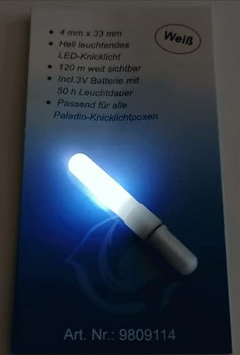 Paladin LED Knicklicht mit Batterie weiß