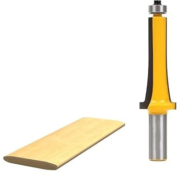 YSANO 1pc 12mm Shank Louver Slat Router Bit - Medium (Color : 12mmX57.6mm)