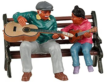 Lemax 22135 Weihnachtsdorf Figur: Die Musikstunde