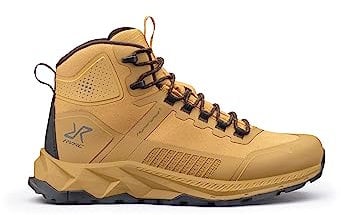 RevolutionRace Herren Phantom Trail Mid Waterproof Hiking Boots, Wasserdicht Wanderschuhe Herren für alle Outdoor-Aktivitäten, Dijon, 44