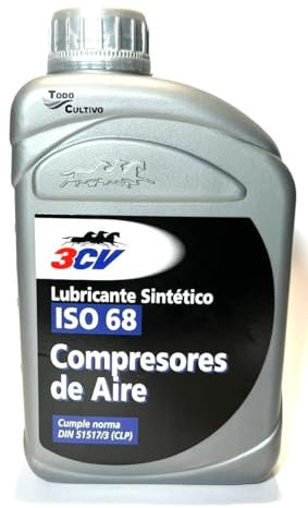 Aceite para compresores de aire ISO 68. 1 Litro. Lubricante especifico para compresores.