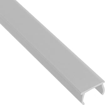 KLAK 45 - Abdeckungen für Alu-Profil Nut 10 - Typ-I - Typ-B - grau - 2m - 1 Stück