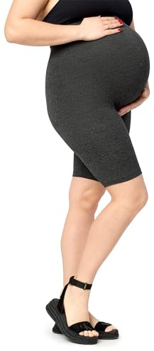 Merry Style Große Größen Damen Kurze Umstandsleggings aus Viskose MS10-462