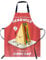 oFloral Damen Herren Schürze für Zuhause Küche 002, Vintage-Sandwich-Poster, 27 X 31 Inch