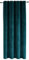 TiborTex Verdunkelungsvorhang Samt weich 140x145 cm Petrol Vorhang Kräuselband Blickdicht Gardine abdunkelnd U-Band