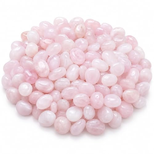 XIANMY Dekorative Steine, Kieselsteine, Aquarium-Kies, Mini-Steine für Landschaftsverzierung, Garten, Aquarium, Dekoration, Rosa, 100 g