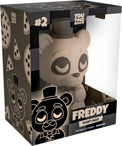 Youtooz Five Nights at Freddy's Nachtlicht, moderne batteriebetriebene LED-Schreibtischlampe aus Kunststoff, offiziell lizenziertes FNAF-Sammelstück
