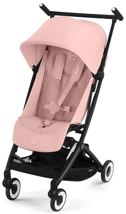 CYBEX Gold Kinderwagen LIBELLE mit Einhand-Gurtsystem, Von ca. 6 Monaten bis ca. 4 Jahre (max. 22 kg), Ultraleicht (nur 6 kg), Candy Pink