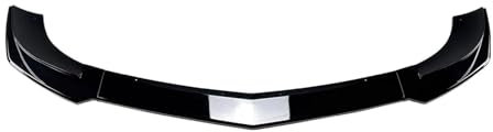 WEFOLCC Frontspoilerlippe Für Mercedes Für Benz C-Klasse W204 S204 AMG Line 2011-2014 Frontspoiler(Glossy Black)