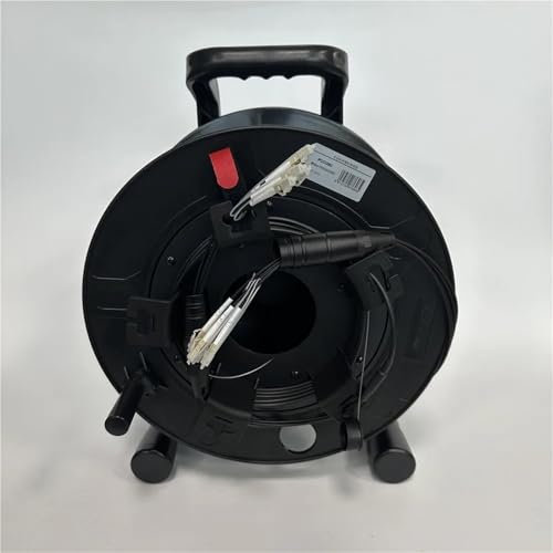 ZZWFMW Cavo Ottico Armato in TPU Ponticello in Fibra multimodale OM3-300(2-Core 2LC-2LC)