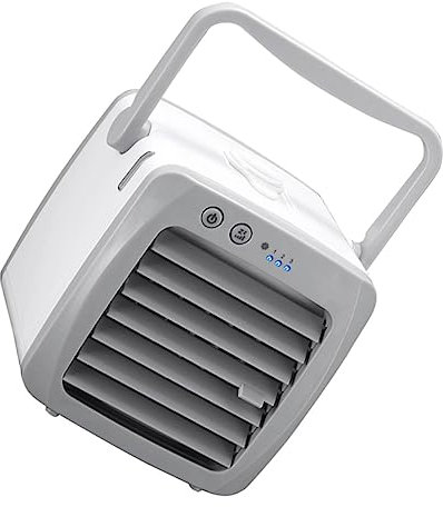 LOEFLIFA Ventilador Enfriador De Aire Portátil Mini Aire Acondicionado Usb Diseño Ligero Para Escritorio y Exterior