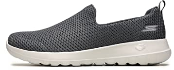 Skechers Damen Go Walk Joy Sneaker, Charcoal Textile Trim, 39 EU