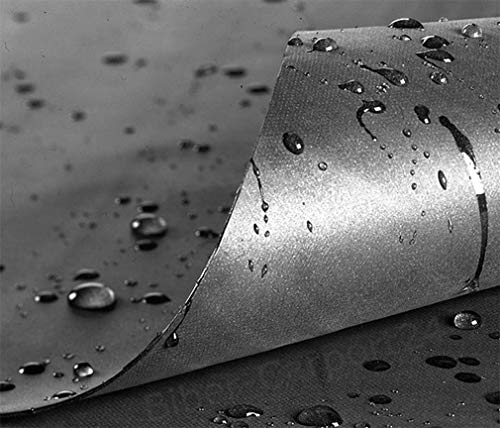 EPDM-Folie in 1,14mm Stärke; für Carport, Garage, Vordächer oder Pergola, VERSCHIEDENE GRÖßEN wählbar (4,57 x 4,00 m)