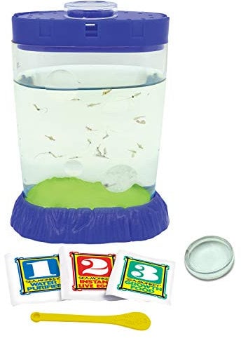 Das Original-Sea Monkeys Magiquarium für Kinder ab 6 Jahren, leuchtet im Dunkeln, pädagogisches Wissenschaftsset, erstaunliche wissenschaftliche Experimente für Kinder, zum Züchten Ihrer eigenen
