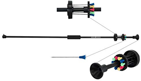 Maximal Blasrohr M10 - Länge 30 Zoll mit 12 Darts Schwarz