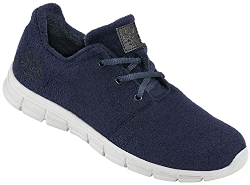 Tiroler Loden Merino-Sneakers, Bequeme Turnschuhe für Frauen & Männer, geruchsneutral, warme Schuhe mit schrittdämpfender Sohle, Gr. 37-46