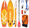 Zray F1 - Fury 10'4 Windsup SUP Stand Up Paddle Board | Sup Board Aufblasbar | Premium Stand up Paddling Board | Paket inklusive Paddel, Tasche, Pumpe und Flosse Aufblasbar Sup