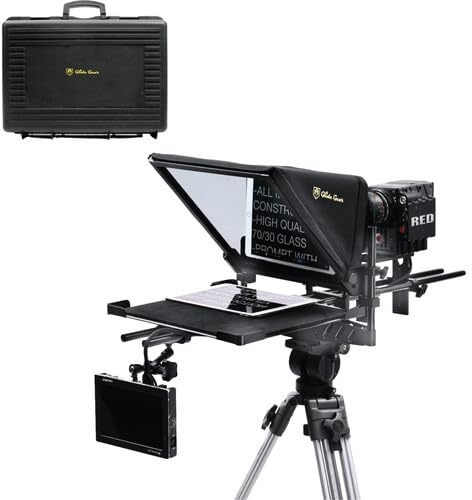 Glide Gear TMP 1000 Professionelle Videokamera Tablet Teleprompter