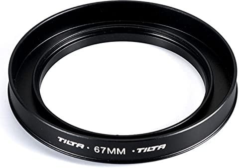 Tilta 67mm Lens Attachments Adapter Ring for MB-T15 Mini Clamp-on Matte Box Camera Lens Adapters MB-T15-67