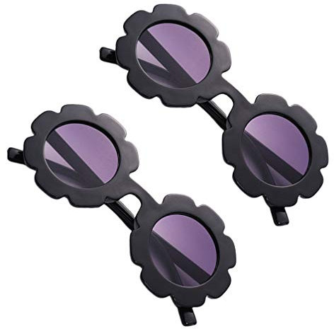 VALICLUD 2st Partybrille Für Kinder Sonnenschutz Blumenbrille Kinder Lustige Brille Sonnenbrille Mit Blumen Auf Dem Rahmen Modebrillen Für Kinder Paryt-sonnenbrille Baby Schüttgut Schmücken