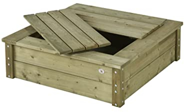 Sandkasten 100x100 cm mit Deckel