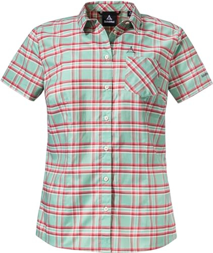 Schöffel Damen Elmoos Bluse, Matchamint, 36
