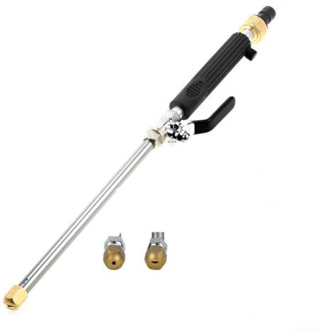Zilimontt 2In1 for HYDRO High Pressure Power Washer with Jet Nozzle and Nozzle, Aluminum Alloy, Black