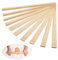 LUFEIS 10 PCS Pottery Clay Rolling Pin Guides Set, 5 Size Wooden Pottery Tools, 3mm 5mm 7mm 10mm 12mm Rectangle Rolling Pin Guides for Craft Pottery Polymer Clay Thickness Control