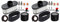 Tynmoel 2X Kit Di Un Punto per Trattorino Tosaerba FR651V FR730V FS481V, Sostituzione Filtro Olio 49065-7007 Filtro Aria 11013-7047