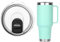 Tumbler Lids for YETI, Replacement Lids Compatible with YETI 35/42 oz Tumbler with Handle, 30 oz Travel Mug, 26 oz Straw Cup, 14 oz Mug, BPA Free Cup Lids with Magnetic Slider Switch