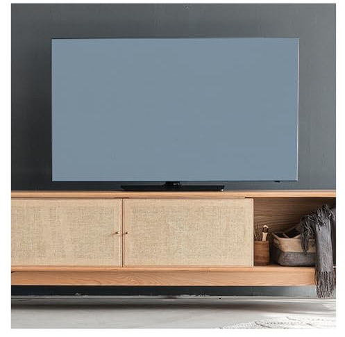 Vnook Universal TV Schutzhülle, TV Abdeckung, 32-75 Zoll TV Abdeckung | Schutzhülle Fernseher, TV-Staubschutzhülle aus Stoff, Für TV Und Monitor 32 Bis 75 Zoll, Elastisch(Blue,75in)