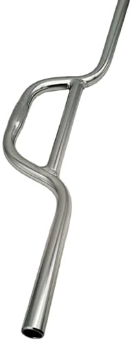BMX Fahrrad Lenker Aluminium Fahrradlenker freistyle bike handlebar 620 640mm H110 mm Schwarz silber (620mm Silber)