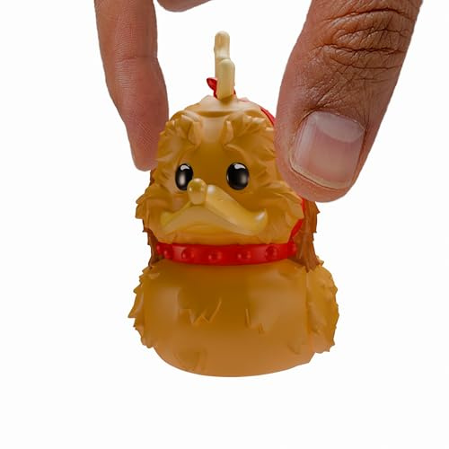 TUBBZ: The Grinch - Max Reindeer Mini Rubber Duck Collectable Toy 5 cm | Official Grinch Merchandise – Mini Vinyl Figure with Bathtub Display, Holiday Character, Christmas Decor & Novelty Duck Gift