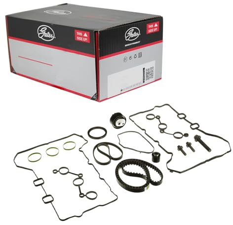 GATES Timing Belt Set K03T360HOB Number of Teeth 118 24 mm 1124 mm Compatible with Opel Corsa F Crossland X P17, Peugeot 2008 Estate CU 208 I Hatchback CA, CC 208 II Hatchback UB, UP, UW, UJ