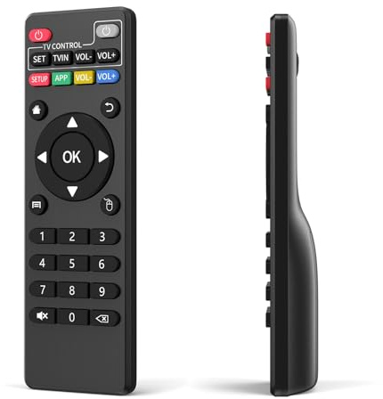 GOUYESHO Ersatz Fernbedienung Kompatibel mit MXQ Android TV Box MXQ-4K MXQ-Pro RK3229 X96 X96-MINI T95X T95 T95M T95N T95-S1 T95-S2 H96 H96-Pro+ M9C-MINI MX9 M8 M8C M8S M9C M10