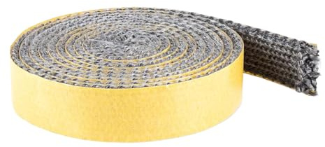 Junta De Puerta Para Estufa De Pellets,Cuerda De Sellado Autoadhesiva Para Estufa De Leña,Cinta De Sellado Ignífuga De Repuesto Para Horno De Cámara De Combustión Y Tubo De Escape - Para Y