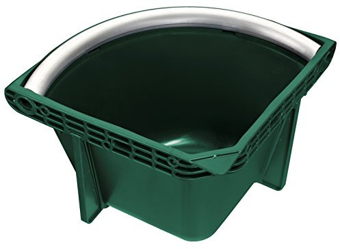 Kunststoff Panaro 30084 Futterhalter Pferde, grün, 395 x 395 x 295