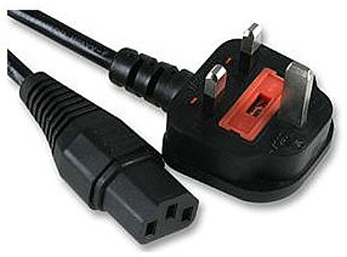 TheBigShip® 2m PC Computer Power Cable Kettle Lead C13
