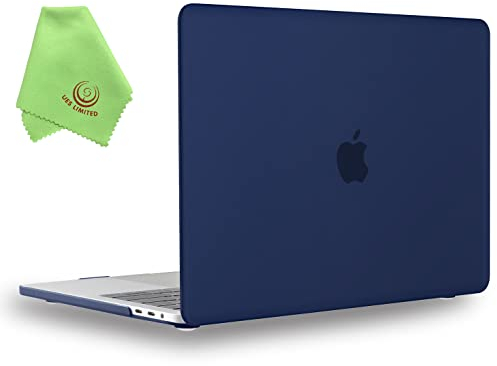 UESWILL Compatible con MacBook Pro 15 2019 2018 2017 2016 Modelo A1990 A1707 Carcasa rígida Lisa Mate para MacBook Pro de 15 con Barra táctil y USB-C + paño de Limpieza de Microfibra