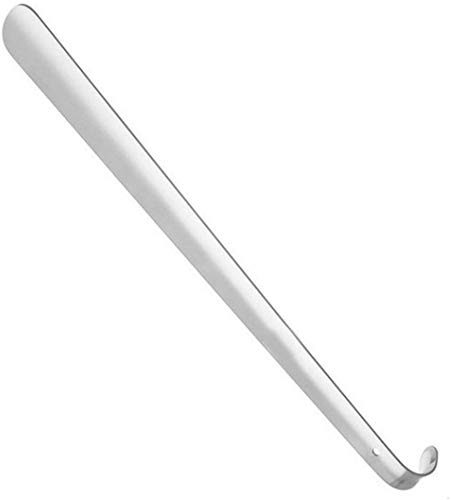 CODIRATO Chausse-Pied Long, Chausse-Pied Enfant, Chausse-Pied en Acier Inoxydable pour Hommes, Femmes, Enfants, Personnes âgées et Femmes Enceintes, Bottes, 41.5 * 4.2 * 4.2cm (Argent)