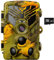 LUNIOX VC24 Wildkamera Fotofalle Digital Full HD bis zu 24MP mit Bewegungsmelder Nachtsicht Schutzart: IP65 Wildlife Jagdkamera