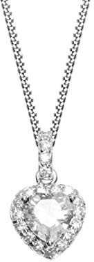 NANA KAY Modern Classics Halskette Herz Silber mit Zirkonia ST719