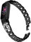 Ginamart Metallbänder kompatibel mit Fitbit Luxe Armband, Bling Edelstahl Armband Ersatzarmband Armbänder Zubehör Armband für Luxe Activity Tracker Damen Herren, Metall,