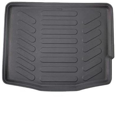 Trimak Passgenau 3D Obere Kofferraumwanne Kompatibel mit Ford Focus Kombi 4.Gen ab 2018 Obere Kofferraummatte Schutzmatte Auto Zubehör Antirutschmatte Kantenschutz TPE Gummi Dauerhaft Schwarz