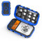 ORIA Digitalwaage Milligramm Feinwaage, 50g/0,001g Präzisions Taschenwaage Schmuckwaage, LCD Mini Waage Tragbare, Tara Funktion, 10g x 2 Stk. Kalibriergewichte - Blau