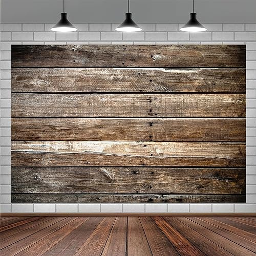 3x2m Foto Hintergrund Holz Rustikale Holz Wand Braun Vintage Holzbrett Fotografie Hintergrund Neugeborenes Baby Shower Geburtstag Party Kuchen Tisch Dekorationen Banner Fotostudio Requisiten