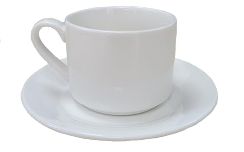PELUSCIAMO Tazza Piccola da Cappuccino 150 ML Personalizzabile Con Piattino | Personalizzata con Foto o Dediche PS 10520