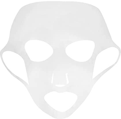 Supporto per maschera facciale in silicone, copertura per maschera per la pelle, riutilizzabile, per maschere, strumento di bellezza per viso, strumento per la cura del viso per viaggi, donne