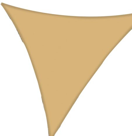 Voile D'ombrage Balcon, Toile Ombrage UV Protection, Auvent Respirant, Nouveau HDPE, pour Jardin Terrasse Camping Voile Ombrage (Beige 1x1x1m)