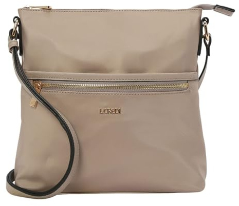 L.CREDI Alena Crossbody Bag Beige